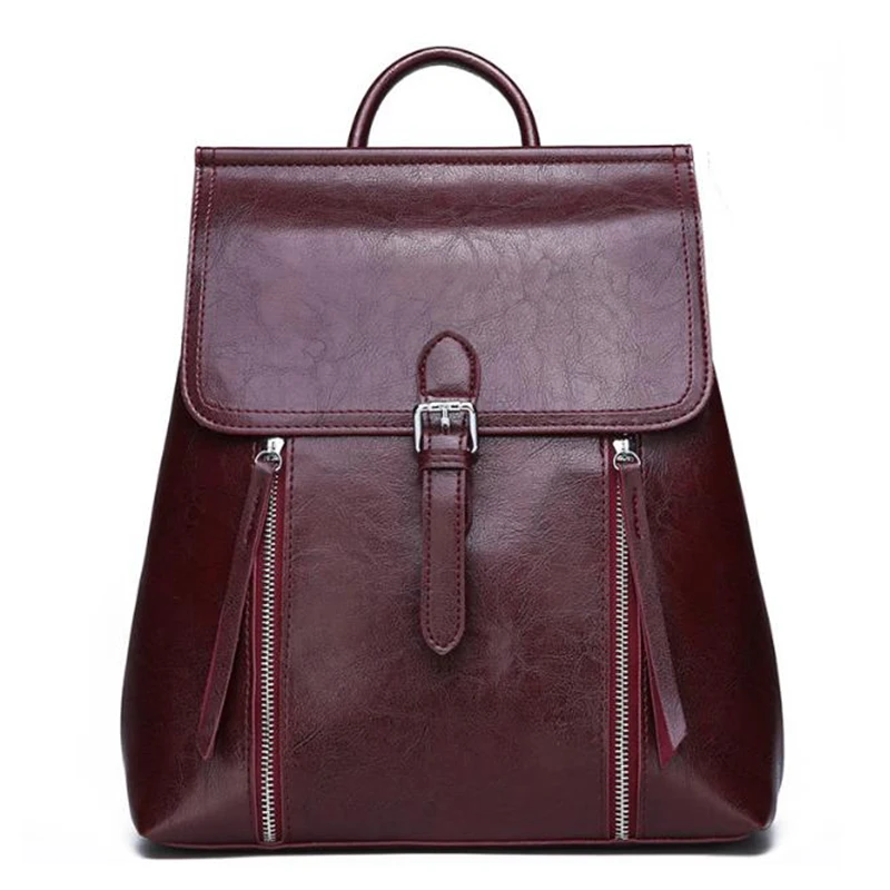 

Bag 2018 New Women's Backpacks bags for Fashion Women Female Simple Casual Black Red Business Backpack Travel Backpacks