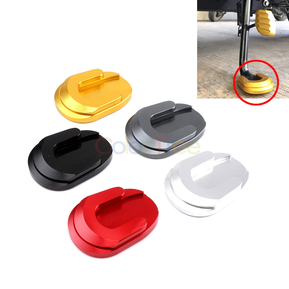 

CNC Side Stand Protector For HONDA Forza300 FORZA 300 2018-2019 Motorcycle Kickstand Side Stand Extension Enlarger Pad