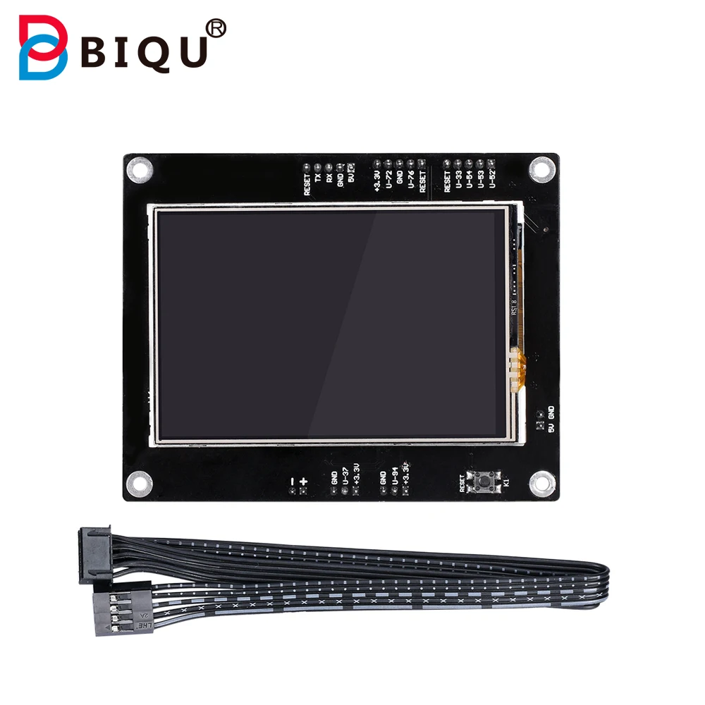 BIGTREETECH TFT35 V1.2 التحكم لوحة 3.5 بوصة تعمل باللمس كامل اللون LCD متوافق مع MKS الجنرال V1.4 SKR V1.3 ل 3d طابعة BIGTREETECH TFT35 V1.2 التحكم لوحة 3.5 بوصة تعمل باللمس كامل اللون LCD متوافق مع MKS الجنرال V1.4 SKR V1.3 ل 3d طابعة
