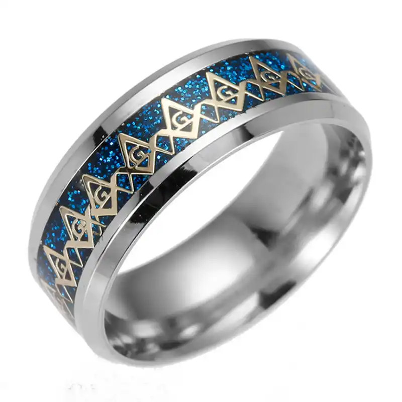 Newest Hot Sale Stainless Steel Masonic Rings For Women