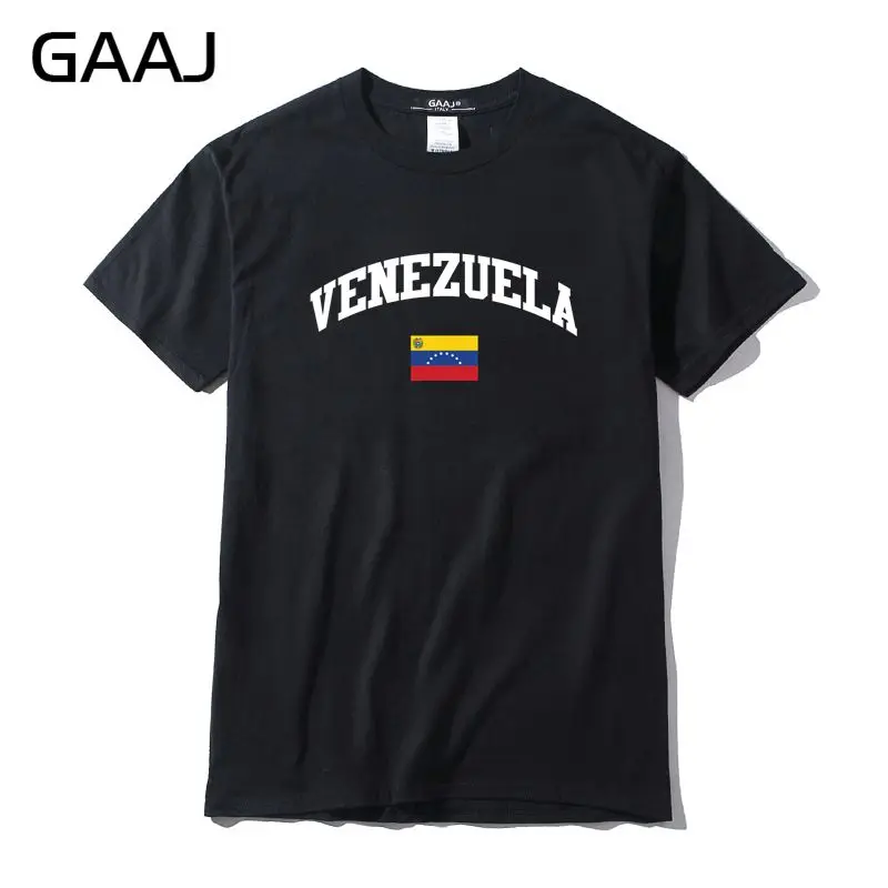 Мужская футболка GAAJ Venezuela Flag 3XL 100% хлопок высокое качество забавная летняя # PXC06 |