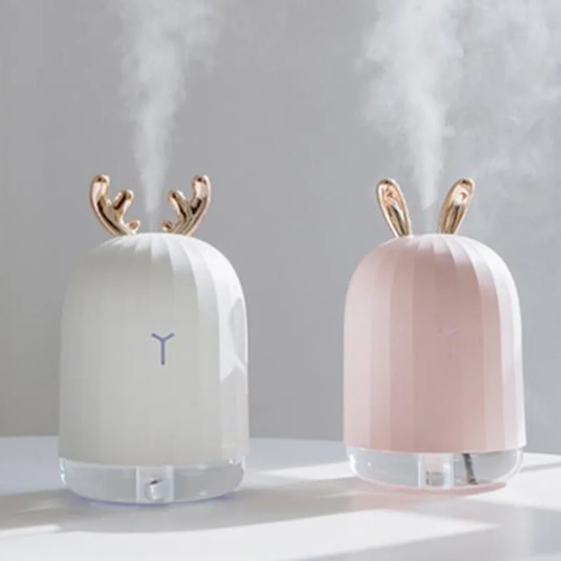 

220ml Ultrasonic Humidifier Aroma Essential Oil Diffuser USB Air Humidifier with LED Night LampTiming Aromatherapy Mist Maker