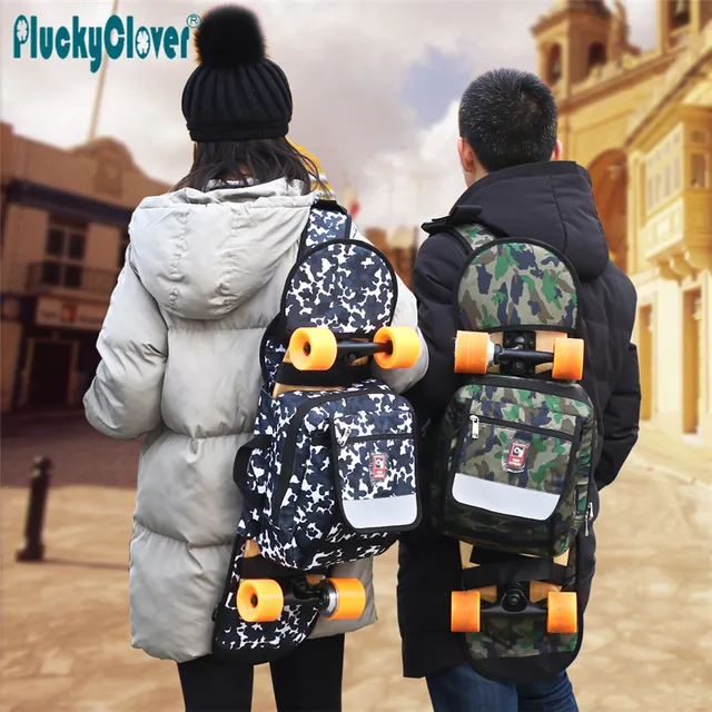 1pc 72x23x11cm Foldable Capacity Multifunctional Waterproof 1pc 72x23x11cm Foldable Capacity Multifunctional Waterproof Outdoor Backpack Skateboard Carry Bag Longboard Travel Handy