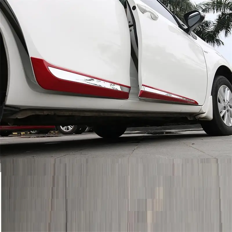 

Trunk Rear Panels automobile modified car styling protecter accessory bright sequins 14 15 16 17 FOR Toyota Corolla
