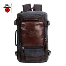 Senkey estilo 2017 Moda de Gran Capacidad Mochila de Lona de Los Hombres Mochila MULTIFUNCIÓN Ocio de Los Hombres de Viaje Mochilas Portátiles bolsa
