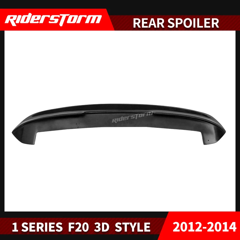 Спойлер из углеродного волокна для BMW F20 2012 2013 2018 116i 118i 125i F21 спойлер в 3D стиле