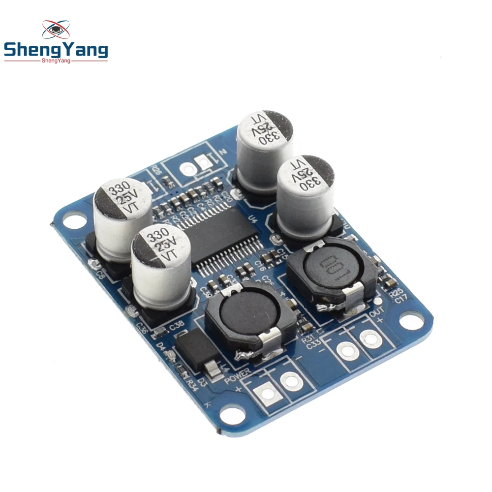 

1PCS ShengYang DC 12V-24V TPA3118 60W Mono Digital Audio Power Amplifier Board Amp Module