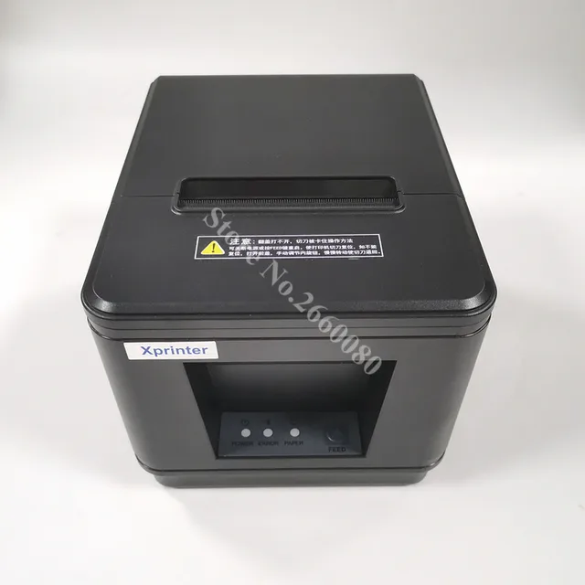 Special Price 80mm Thermal Receipt Bill Printer for Supermarket POS System Chicken Receipt with USB Port and Cash Drawer Port