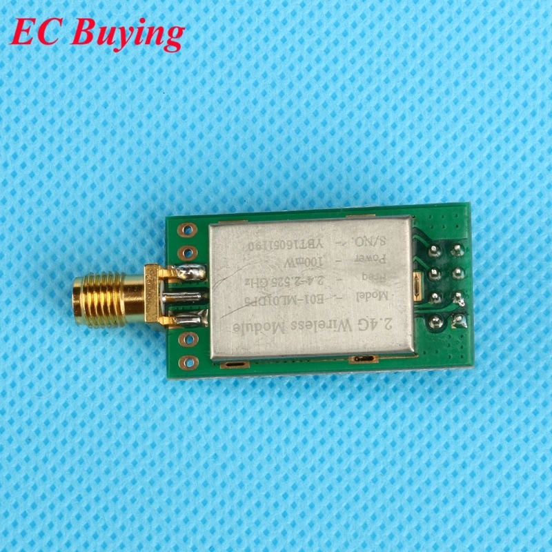 Nrf24l01 E01 ML01DP5 Ebyte 20dBm дальность 2100 м SPI NRF24L01 + PA LNA 2 4 ГГц RF беспроводной