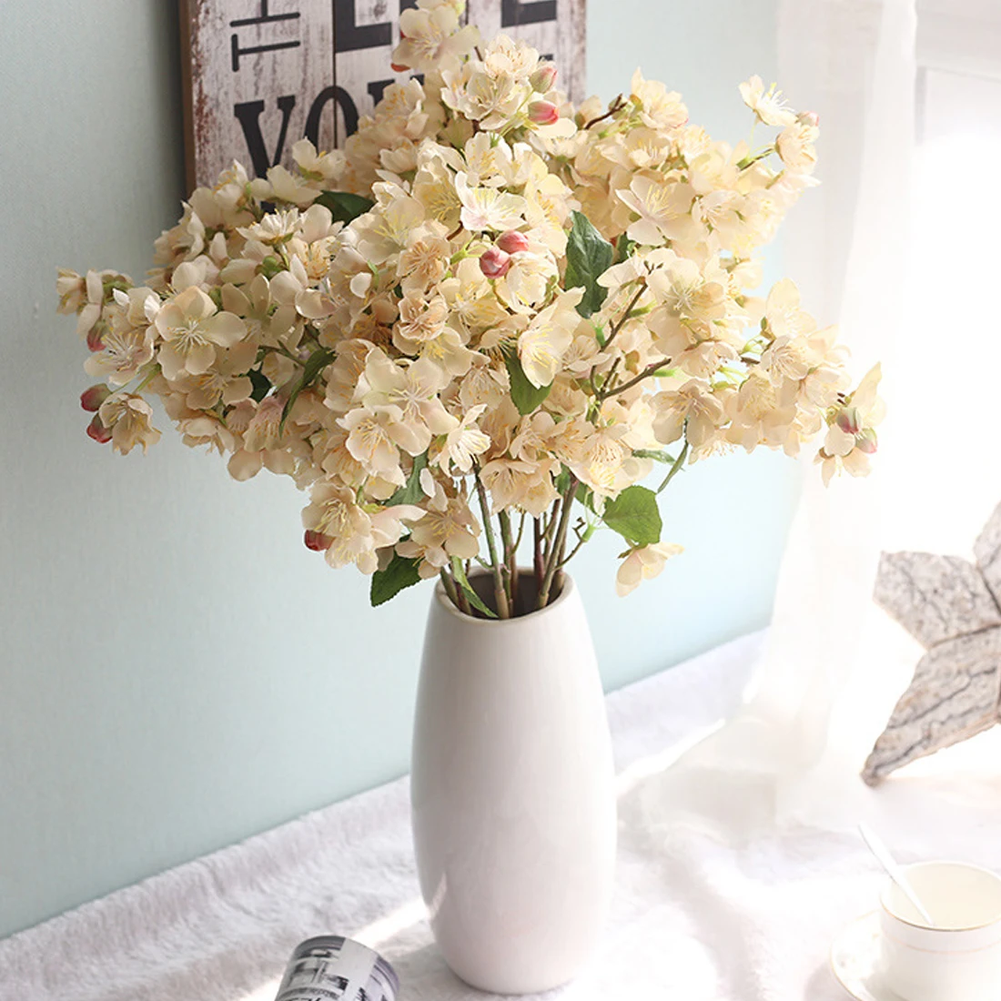 Fake Flowers Wedding Home Party Decor Supplies Artificial Flowers