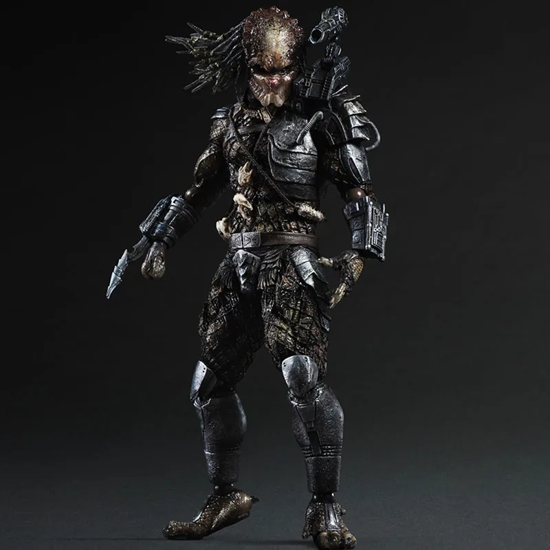 Фигурка Хищник Play Arts Kai Коллекция Модель игрушки Арнольд Шварценеггер Хищник 2 фигурка модель украшения игрушки