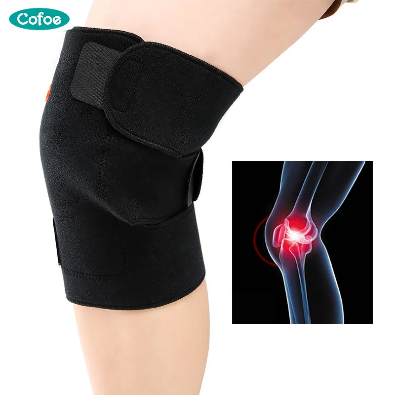 

Cofoe Far Infrared Knee Pads Kneepad Support Brace Protector for Rheumatic Disease Heating Warmth Bone Care Kneelet/Kneecap