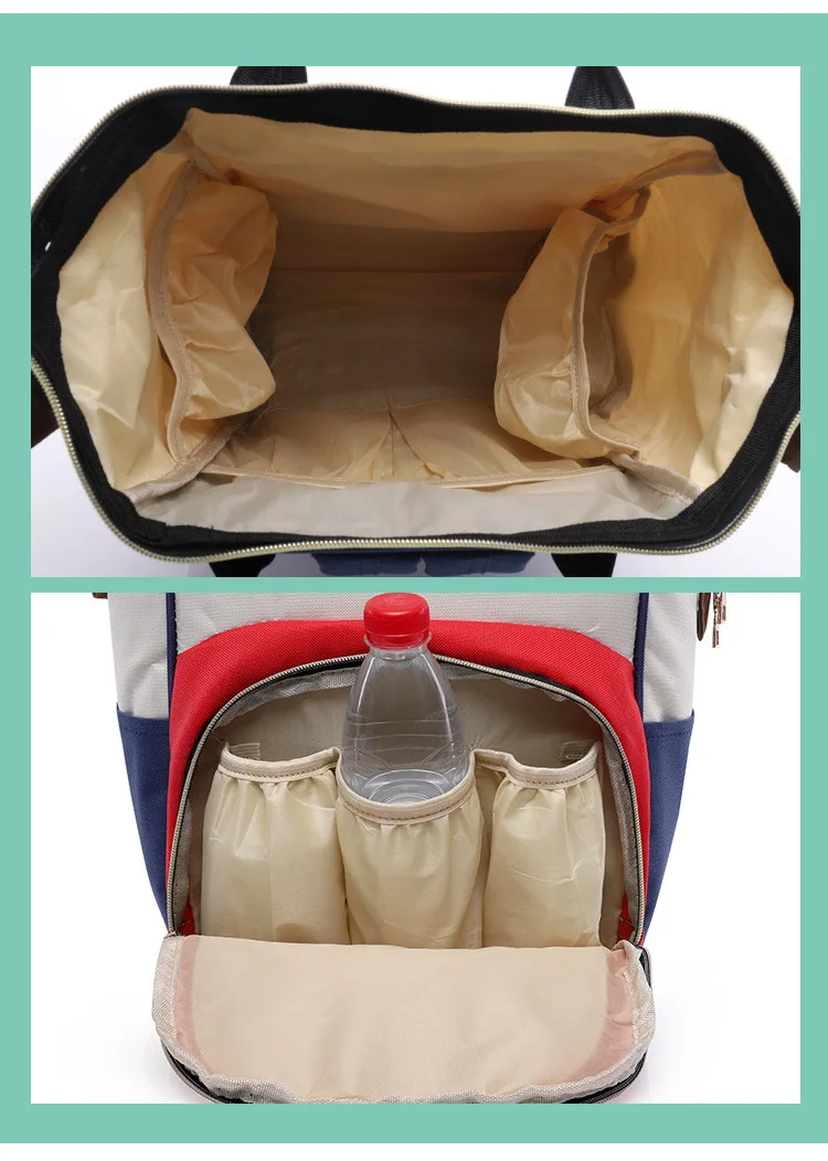 Рюкзак, сумка для подгузников, большая емкость, водонепроницаемая сумка для подгузников, дорожный рюкзак для беременных, рюкзак для кормления ребенка