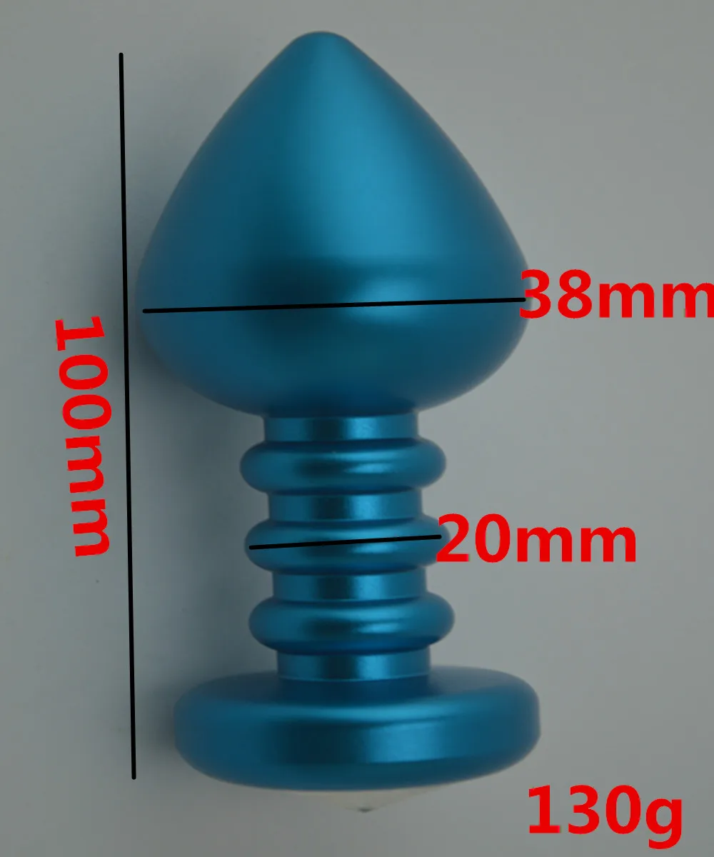 Dia 38 MM Big Metal Anal Bead Butt Plug Anus Toys For Couples Fetish Erotic Porno