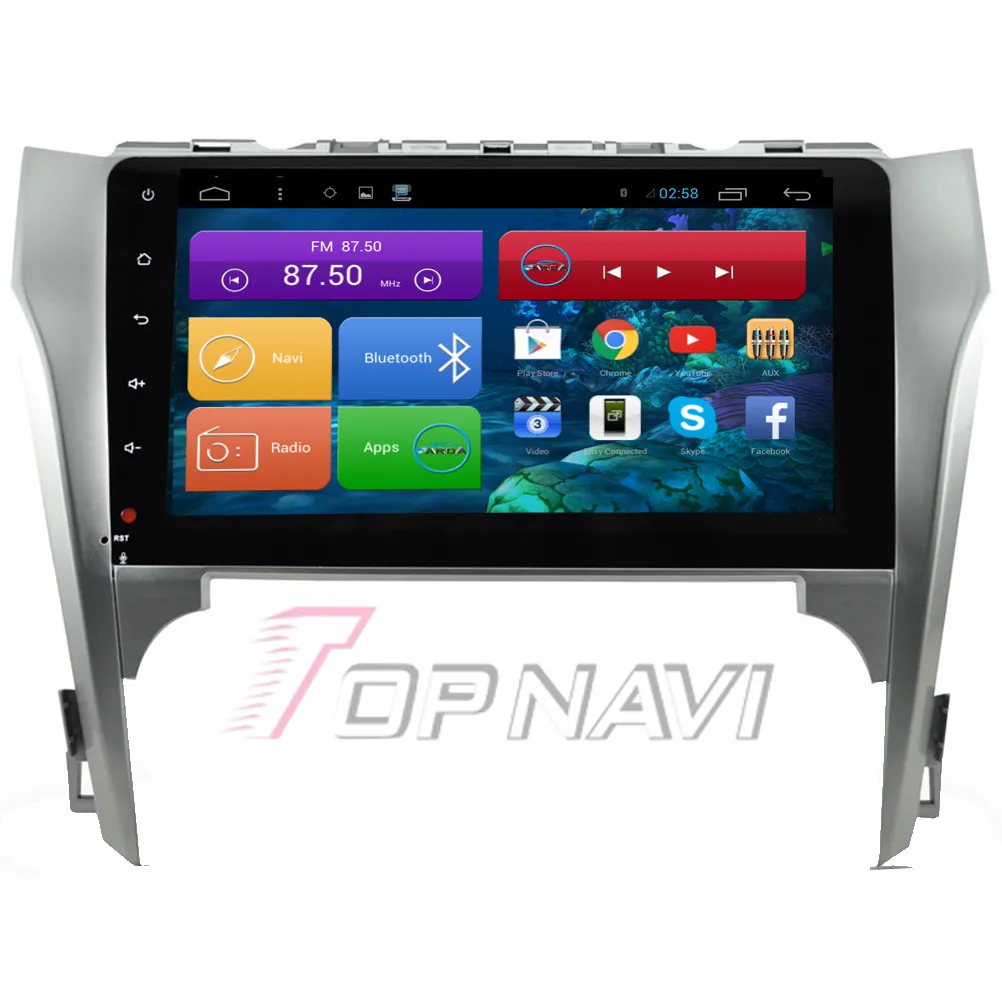 

Topnavi 10.2'' Quad Core Android 6.0 Car GPS Navigation for Toyota Camry 2012 Autoradio Multimedia Audio Stereo,NO DVD In Dash