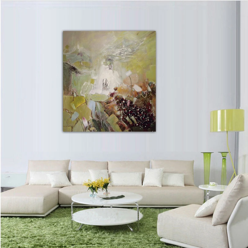 hand painted canvas oil painting