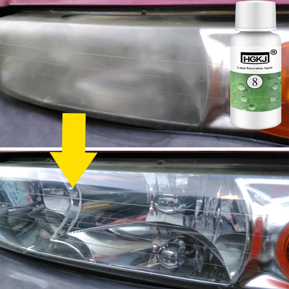 DJSona 8-50 мл автомобильный Стайлинг уход за краской Полировка для автомобиля набор для восстановления светодиодных фар средство для осветления фар ремонт лампы ремонт