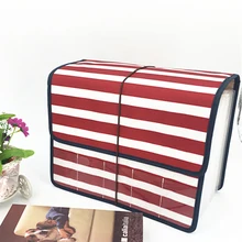 Милый Портативный Расширяемый аккордеон 13 карманов A4 папка для файлов Оксфорд расширяющийся портфель для документов