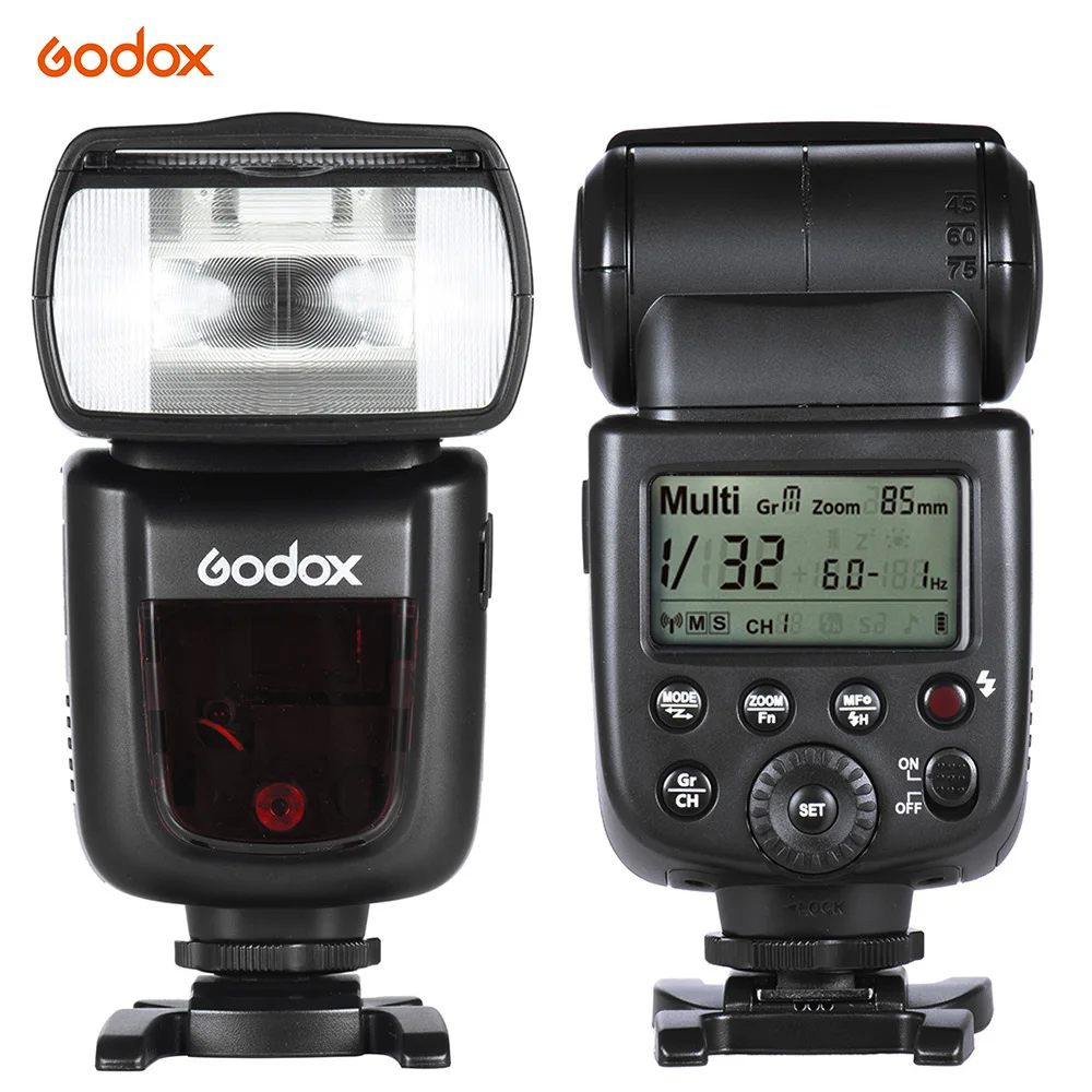 Godox V850II 2.4    X Speedlite  1/8000 s HSS GN60 Olympas Speedlite  Canon Nikon Pentax DSLR 