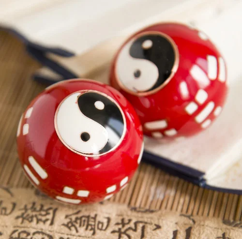 Китайский шарики baoding перегородчатый тайчи дизайн 50 мм 40 разные цвета. Мяч для