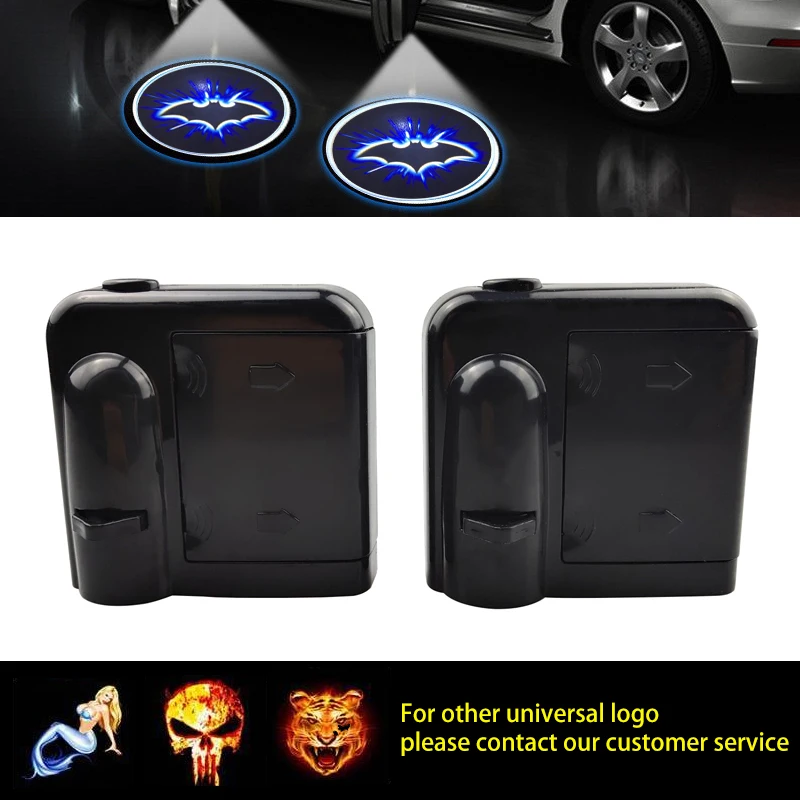 1pc Car Styling Wireless Led Car Door Laser Projector Logo