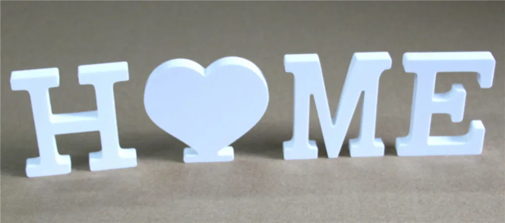 15 см искусственные деревянные белые буквы Алфавит цифровые цифры для украшения для свадьбы дня рождения и домашнего декора подарки