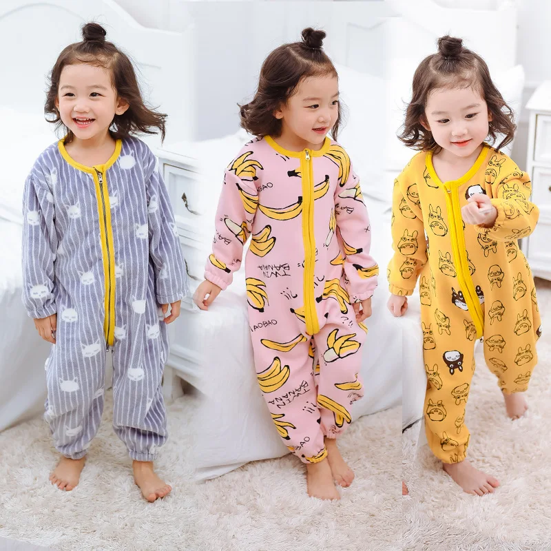 

Kids Jumpsuit Flannel Pajamas Kids Blanket Sleepers For Kids 1326