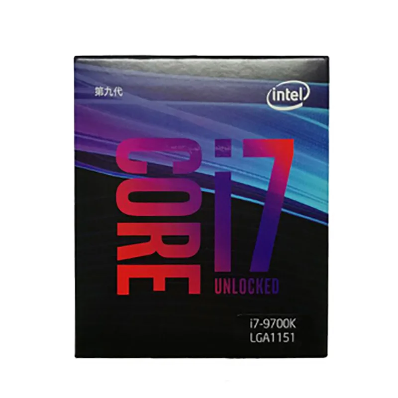 Новый процессор intel i7 9700 K 3 6G 95 W 8 ядер нитей LGA 1151 14 нм настольный 12 МБ кэш HD VGA |