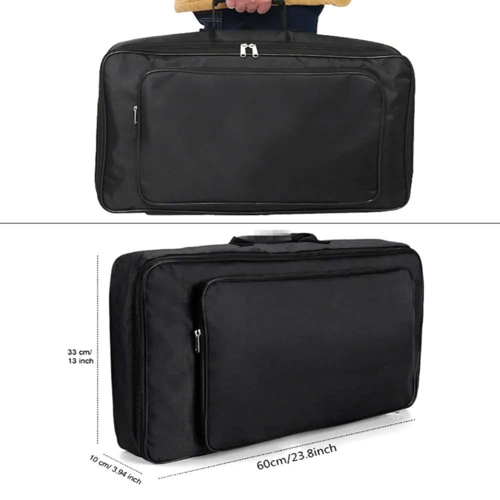 60*33*10cm Portable Effects Pedal Board Gig Bag Soft Case Universal Bag Guitar Pedal Board Setup Big Style DIY Guitar Pedalboard 60*33*10cm Portable Effects Pedal Board Gig Bag Soft Case Universal Bag Guitar Pedal Board Setup Big Style DIY Guitar Pedalboard