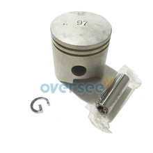 6E7 11631 00 97 Piston Set STD For Yamaha 15HP Outboard Engine Boat Motor Brand new