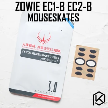 

Hotline games 2 sets/pack competition level mouse feet skates gildes for zowie ec1b ec2b ec1-b ec2-b 0.6mm thickness