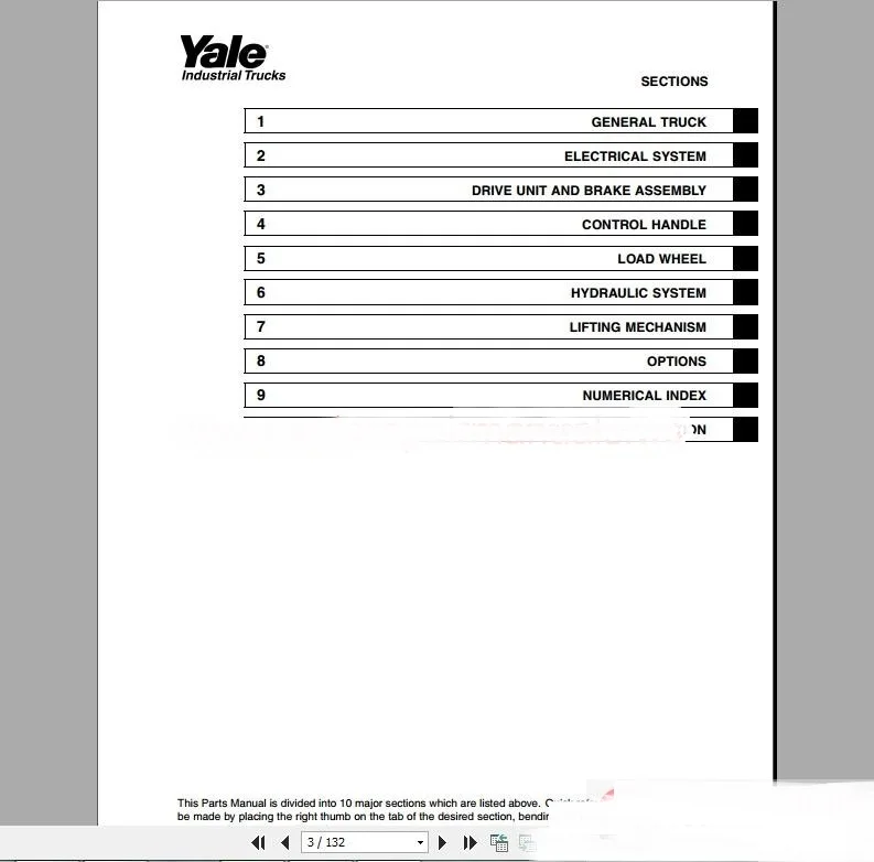 Yale электрический грузовик AC управления программы ETACC v2.4K