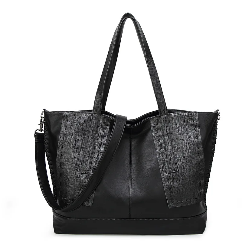 

Designer hand bag large capacity cowhide bags big casual tote bags for women's handbags made of genuine leather kabelky bolsa