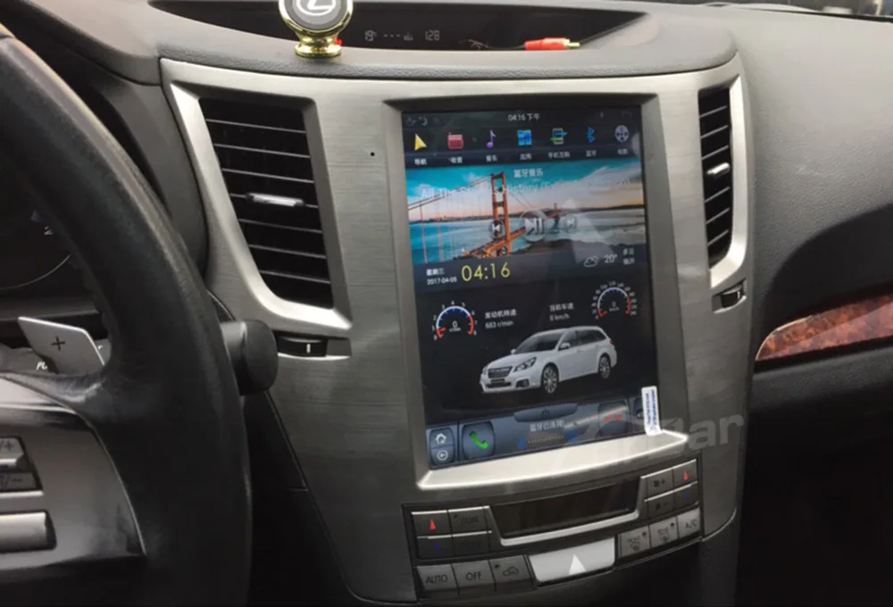 CARBAR 10," вертикальный ips экран Android автомобильный DVD gps навигатор плеер для Subaru Legacy Outback 2010- 2 Гб ram 64 Гб rom