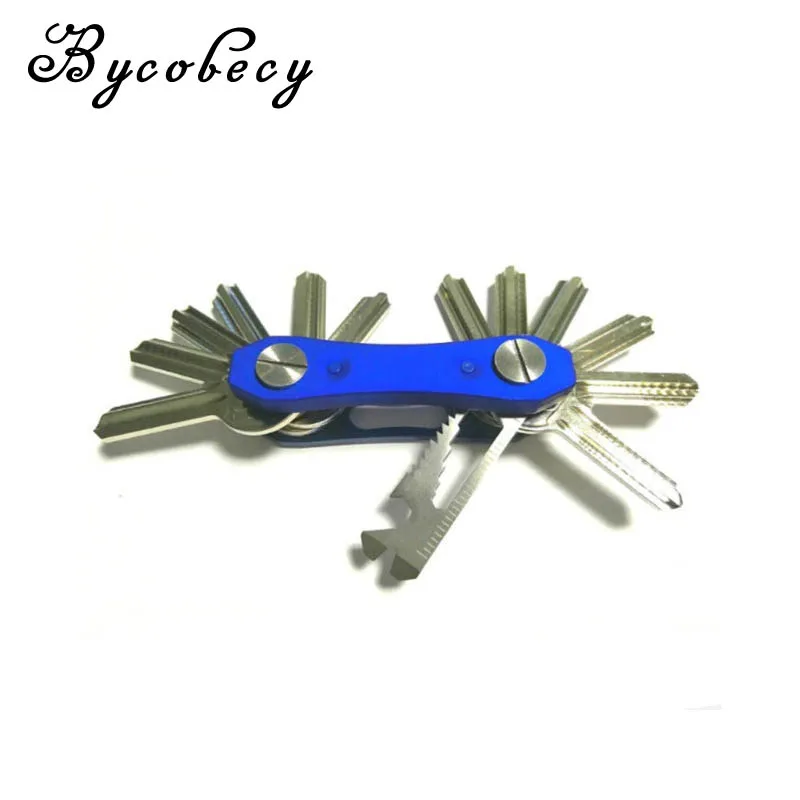 

BYCOBECY 2019 Metal 3 Colors Key Holder Business Casual Key Ring Housekeeper Unisex Key Organizer Wholesale Car Key Wallets