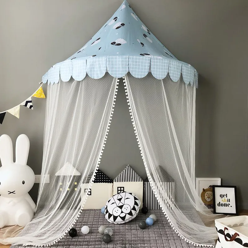 Декор для детской комнаты, подарки на день рождения, реквизит для фотосессии, детские палатки teepee, детский игровой домик, хлопковая кровать, палатка, навес, складная кроватка, палатка