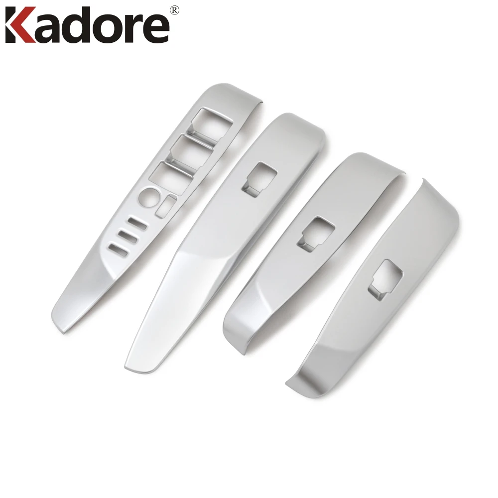 

For Toyota Camry XV70 2017 2018 2019 ABS Matte Car Window Lift Switch Panel Cover Trim Moulding Armrest Frame Accessories LHD