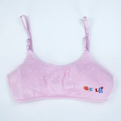 811 pink Бюстгальтер для молодых девочек Беспроводной тонкие чашки девочек-подростков Спортивные бюстгальтеры белье хлопок детская для девочек-подростков топ нижнее белье маленький бюстгальтер для - Цвет: 811 pink