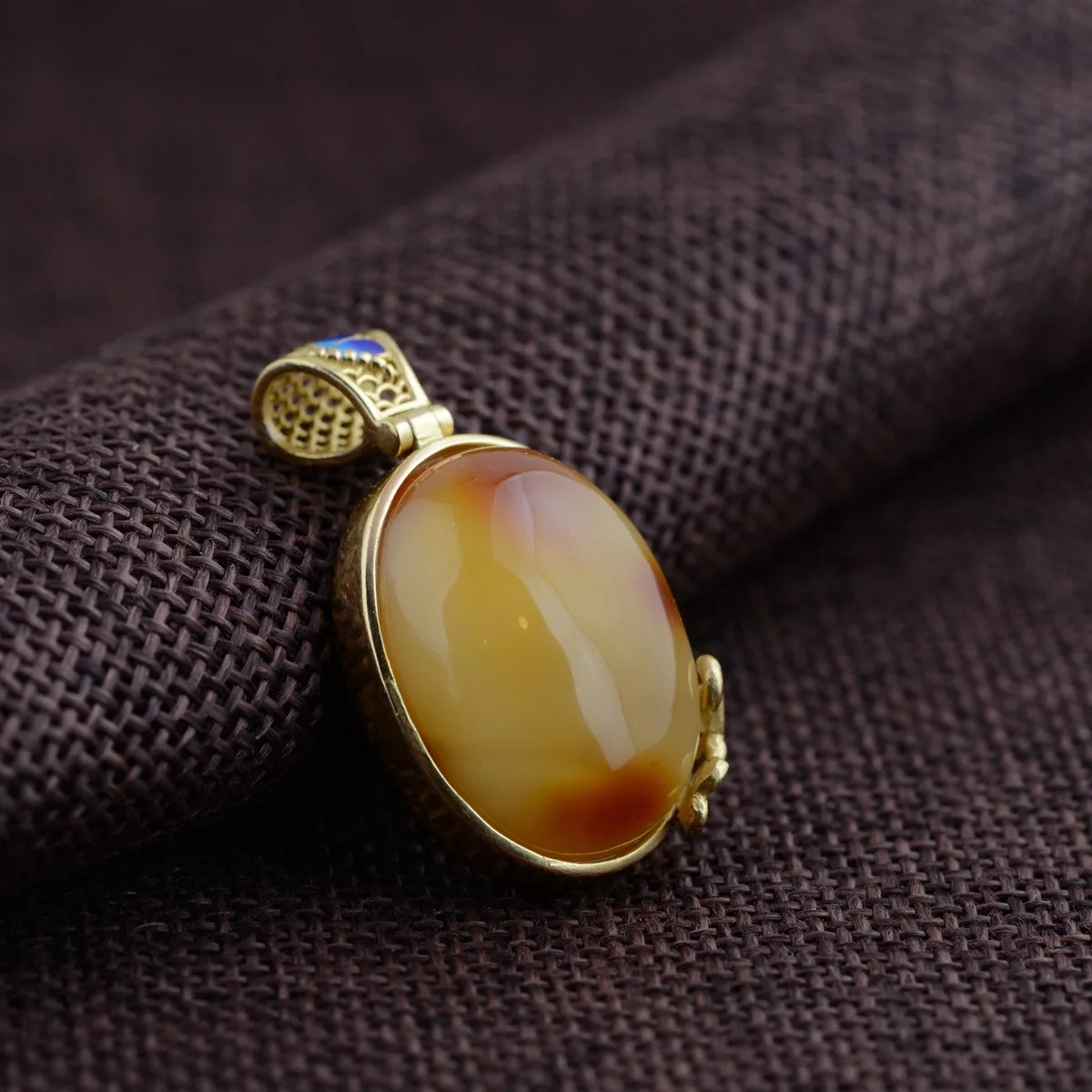 

g S925 Sterling Silver Pendant Jewelry beeswax blossoming Shaolan craft new female filaments