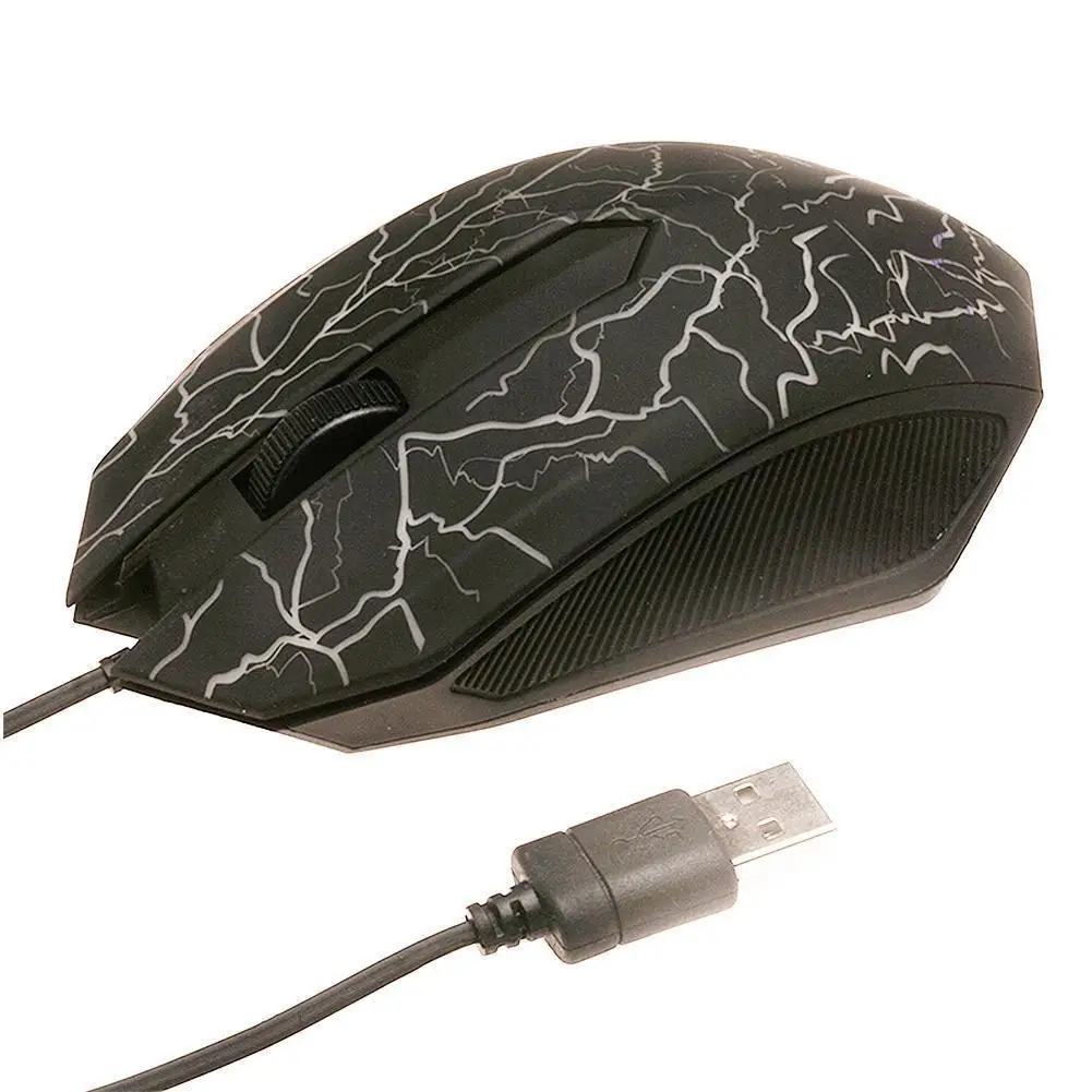 3 Buttons USB Wired Backlight Glowing Mouse Computer Gaming Working Mice 3 Buttons USB Wired Backlight Glowing Mouse Computer Gaming Working Mice