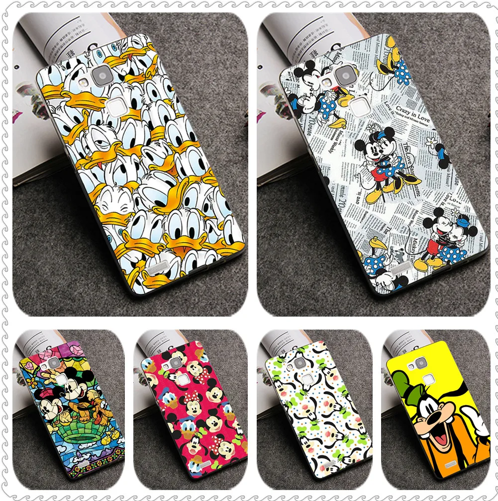 

Cartoon Mickey Minnie Mouse Silicone Case For Huawei P20 P30 Honor 9 10 Note 10 10PCASE Cover