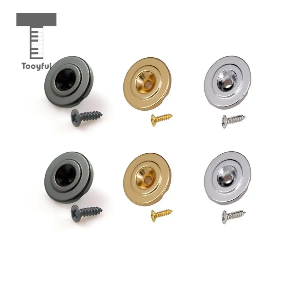 

2pcs Round Style String Tree String Retainer for Bass Electric Guitar Parts