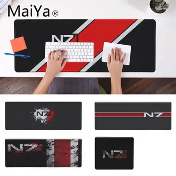 

Maiya Funny Mass Effect N7 Game Logo Gamer Speed Mice Retail Small Rubber Mousepad Rubber PC Computer Gaming mousepad