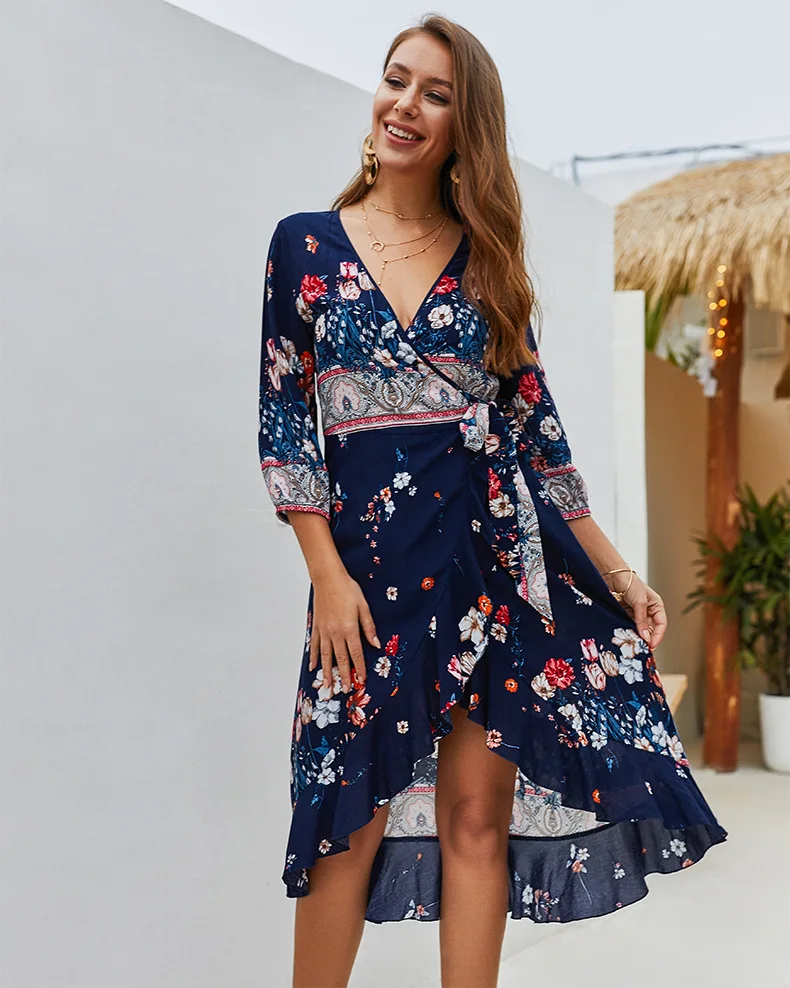 Кружевное Хлопковое платье None Longo 2020 женское Vadim Vestidos Mujer бесплатная доставка