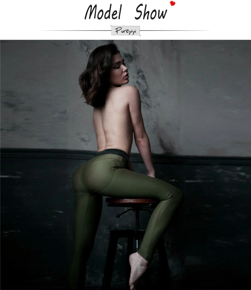 2018 High Fitness Waist Leggings Women Sexy Hip Push Up Pants Jegging Gothic Leggins sporting Legins (3)