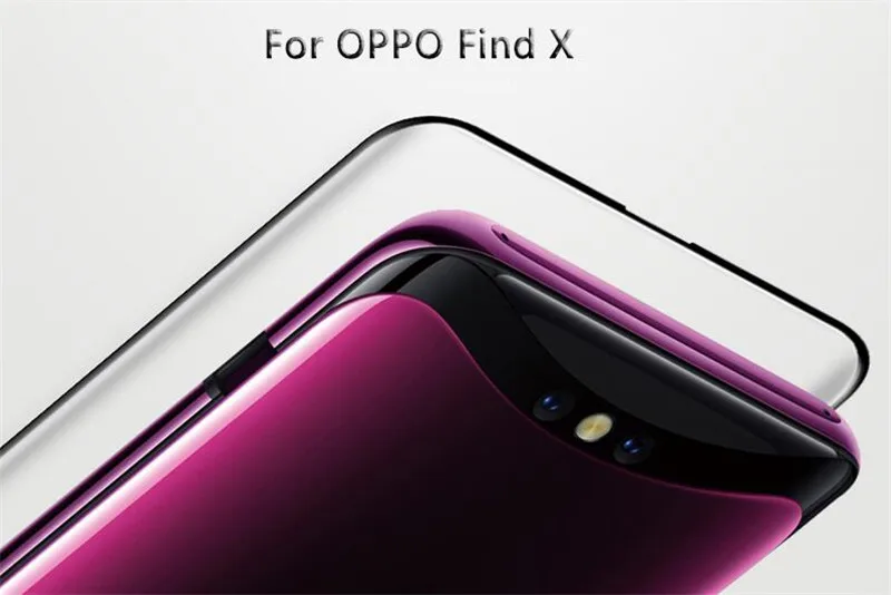 3D полный Клей закаленное стекло для Oppo Find X полный клей защитная пленка для экрана для Oppo find-x