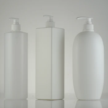 

6PC/lot 1000ml Empty Lotion Spray Pump Container Shampoo HDPE Bottle Liquid Soap Dispenser Refillable Bottles Cosmetic Pump