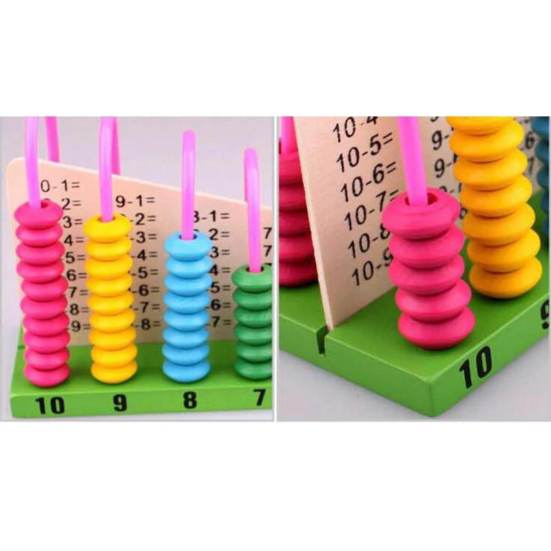 Montessori Toys for Children Early Educational Learning Wooden Toys Abacus Rainbow Bead Math Teaching Aids Montessori Toys for Children Early Educational Learning Wooden Toys Abacus Rainbow Bead Math Teaching Aids