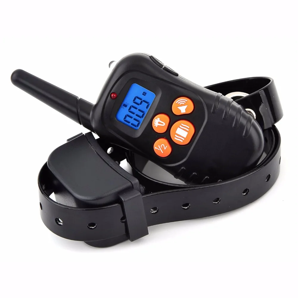 

Rechargeable and waterproof dog training collar electric pet waterproof no barking collar for 1 dog
