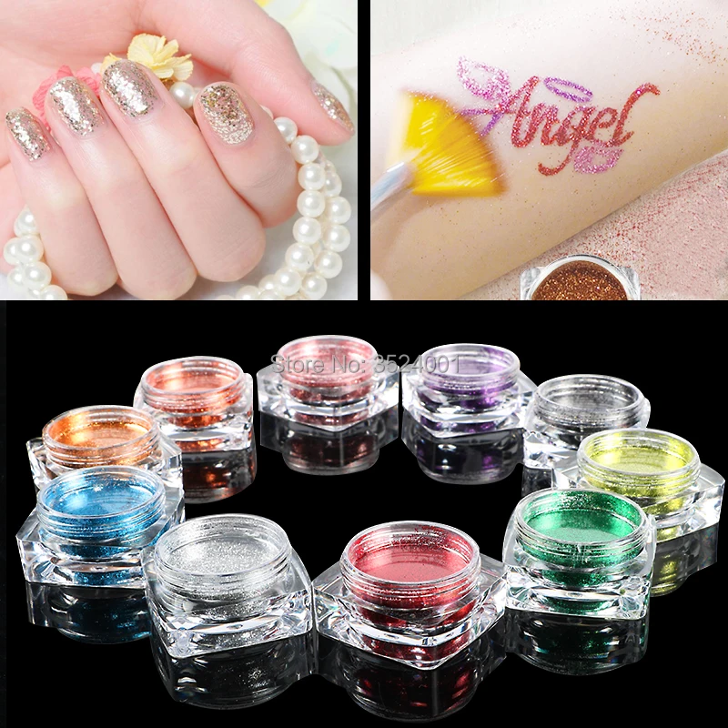 19 Colors Glitter Tattoo powder without oil NEW Popular ...